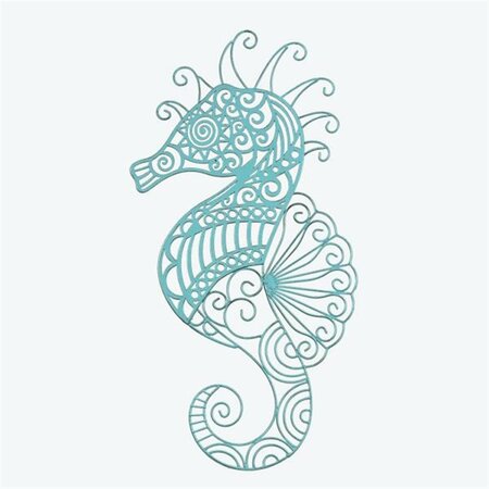 MADE4MATTRESS Metal Seahorse Wall Decor MA4266988